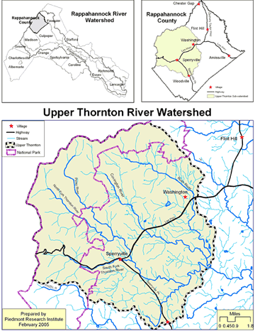 Upper Thornton River Context Map